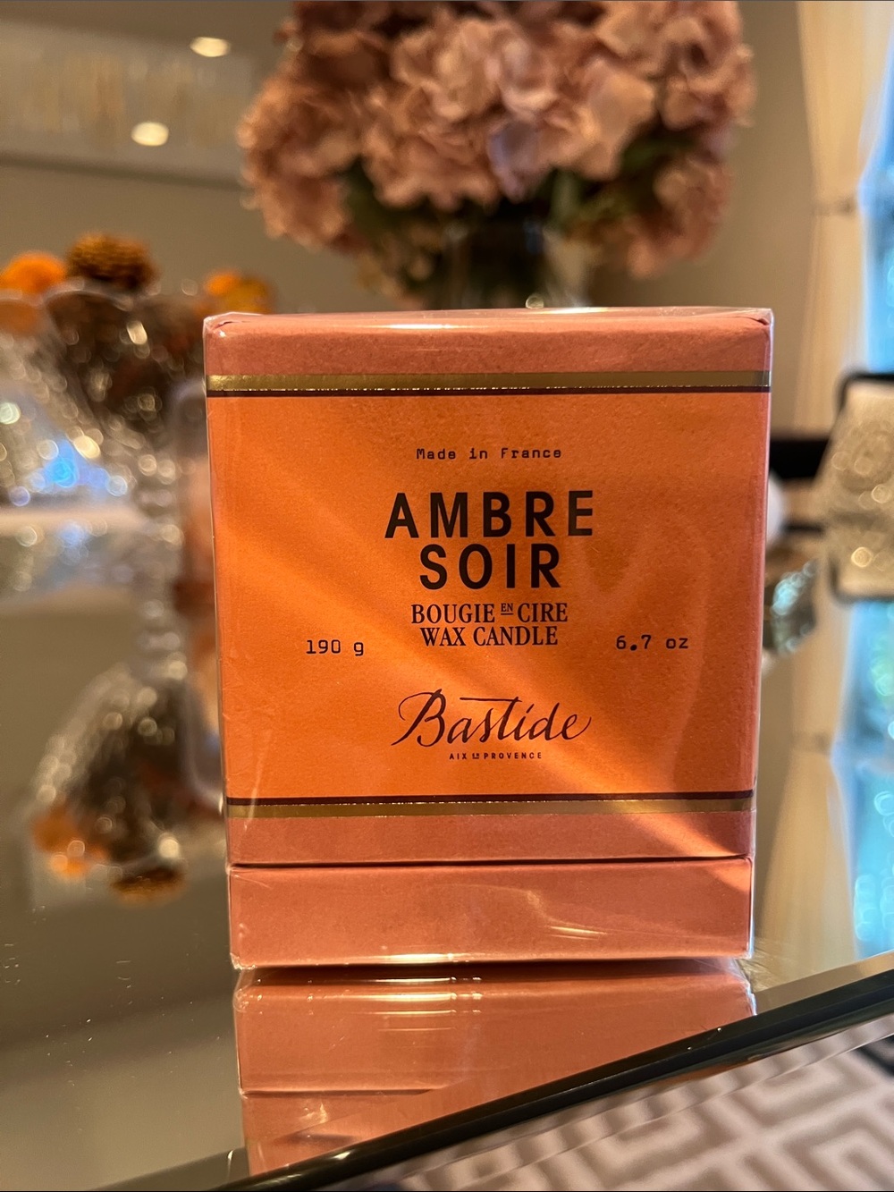 Ambre Soir Scented Wax Candle -